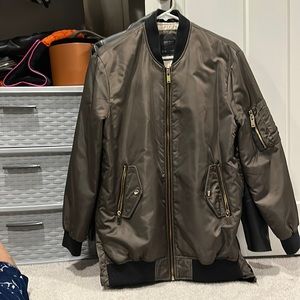 Zara Mens Bomber Jacket S